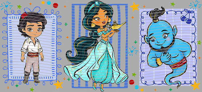 16oz Disney style-D-1572
